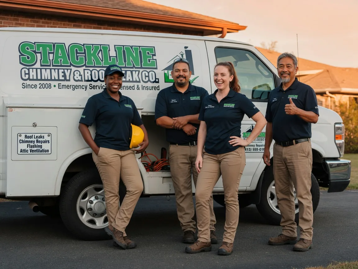 Chimney flashing repair company in Carterville, MO